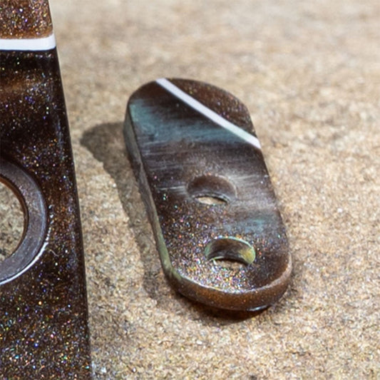 Hinderer XM - 18 3.5" Scale - Desert Camo Kirinite w/ Filler - Flaming Gorilla