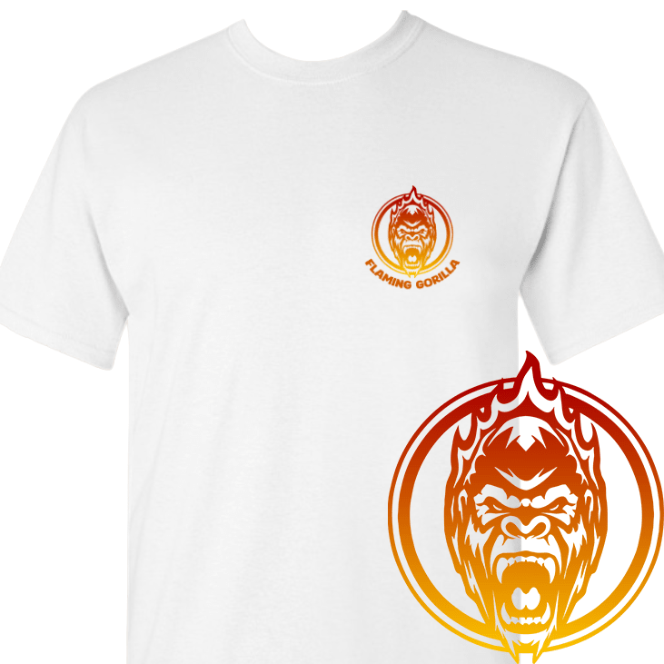 Flaming Gorilla T-Shirt - Flaming Gorilla