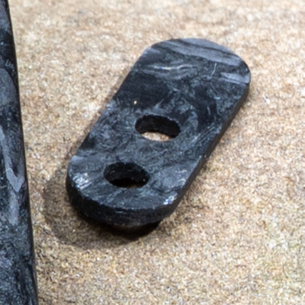 Hinderer XM - 18 3.5" Scale - FatCarbon Dark Matter Glow Carbon Fiber w/ Filler - Flaming Gorilla