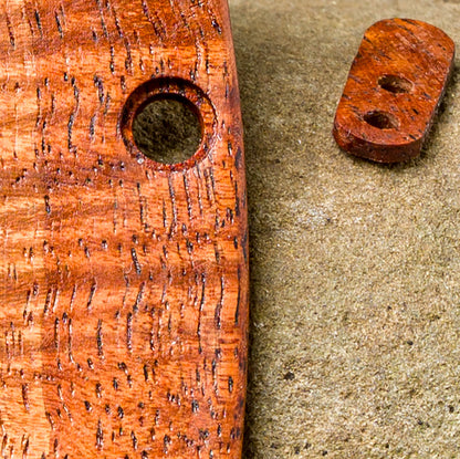 Hinderer XM-18 Scale - Koa Wood - Flaming Gorilla