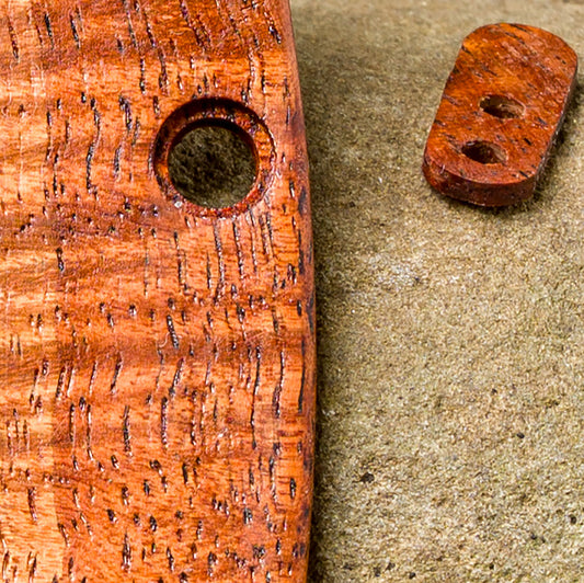 Hinderer XM-18 Scale - Koa Wood - Flaming Gorilla