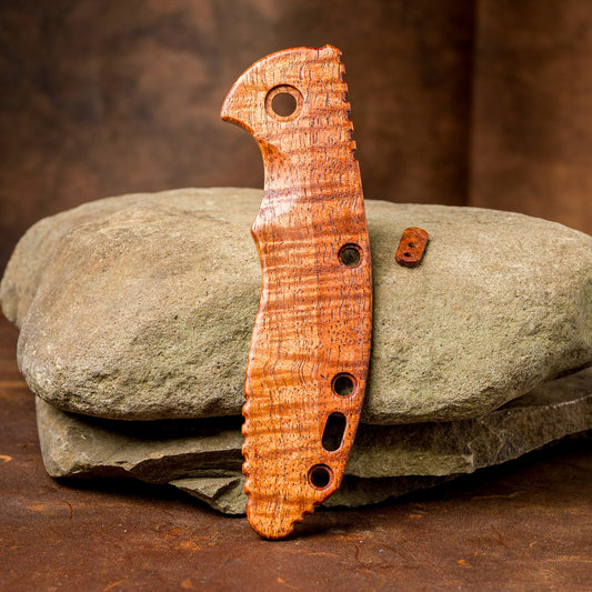 Hinderer XM-18 Scale - Koa Wood - Flaming Gorilla