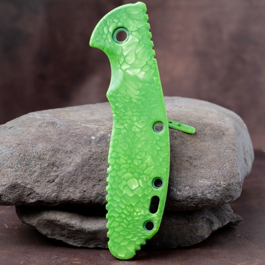 Hinderer XM-24 Scale - Green Anaconda Juma w / filler - Flaming Gorilla