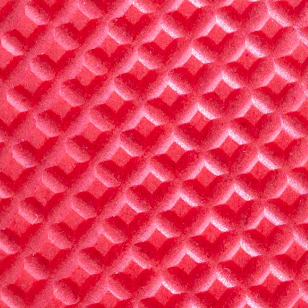 Spyderco Mule Scales - Contoured Red Paper Micarta Pistol Milling w/ Hardware - Flaming Gorilla