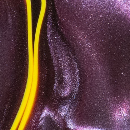 Spyderco Para 3 Scales - Contoured Ultraviolet Kirinite - Flaming Gorilla