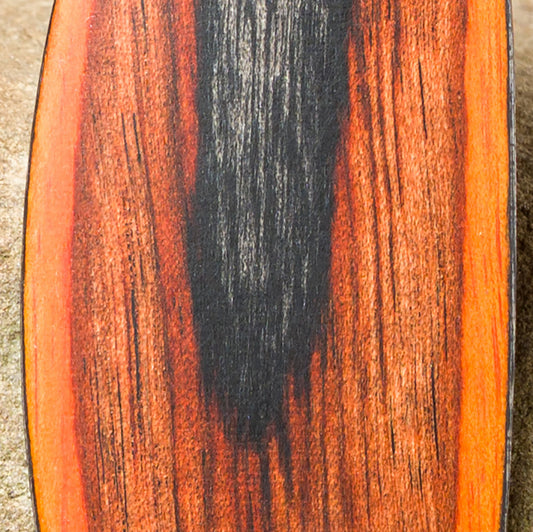 Spyderco Paramilitary 2 (PM2) Scales - Mismatch Rustic Wood Laminate - Flaming Gorilla