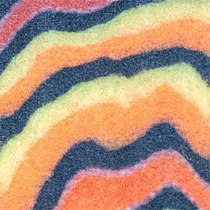 Demko AD 20.5 Small Pivot Scales - Contoured Red and Orange ZigZag Micarta